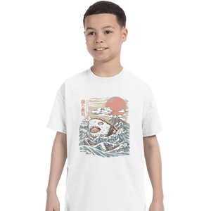 Shirts T-Shirts, Youth / XL / White Sharkiri Sushi
