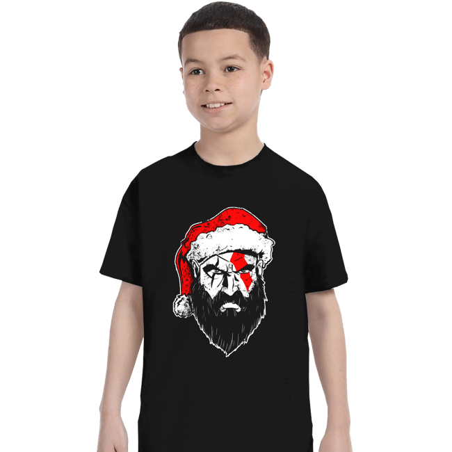 Secret_Shirts T-Shirts, Youth / XS / Black God Of Christmas