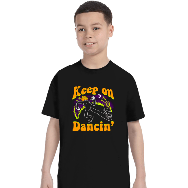 Secret_Shirts T-Shirts, Youth / XS / Black Keep On Dancin'