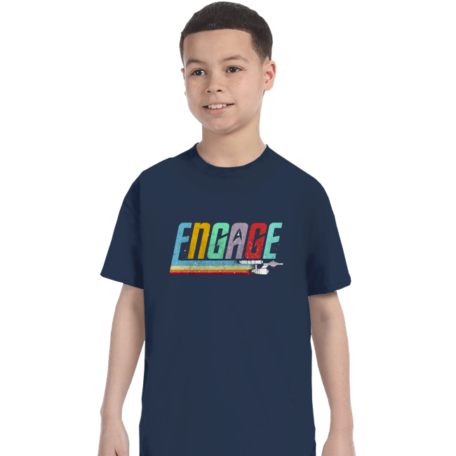 Daily_Deal_Shirts T-Shirts, Youth / XS / Navy Captain's Command