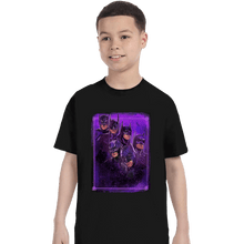 Load image into Gallery viewer, Shirts T-Shirts, Youth / XS / Black Batmen
