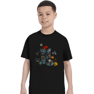 Shirts T-Shirts, Youth / XS / Black Dice Tower