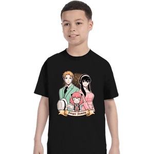 Daily_Deal_Shirts T-Shirts, Youth / XS / Black Spy Family Portrait