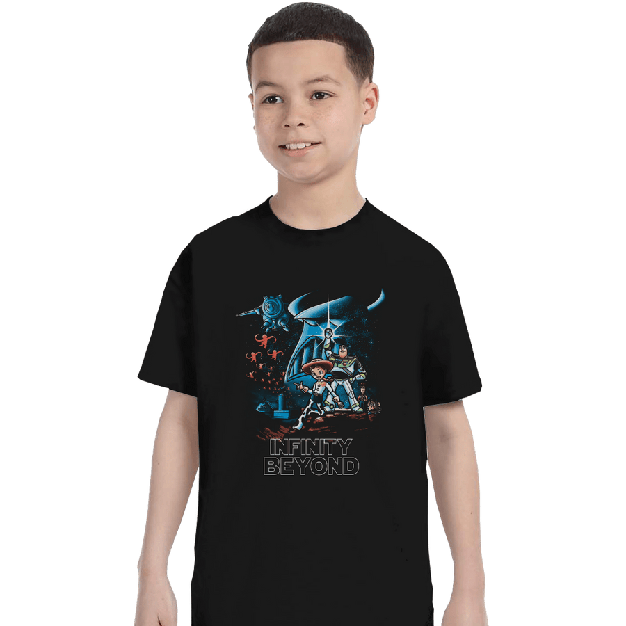 Shirts T-Shirts, Youth / XL / Black To Infinity And Beyond