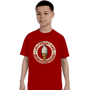 Secret_Shirts T-Shirts, Youth / XS / Red Ice Cream