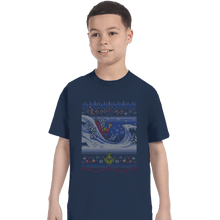 Load image into Gallery viewer, Shirts T-Shirts, Youth / XL / Navy Cuddly As A Cactus
