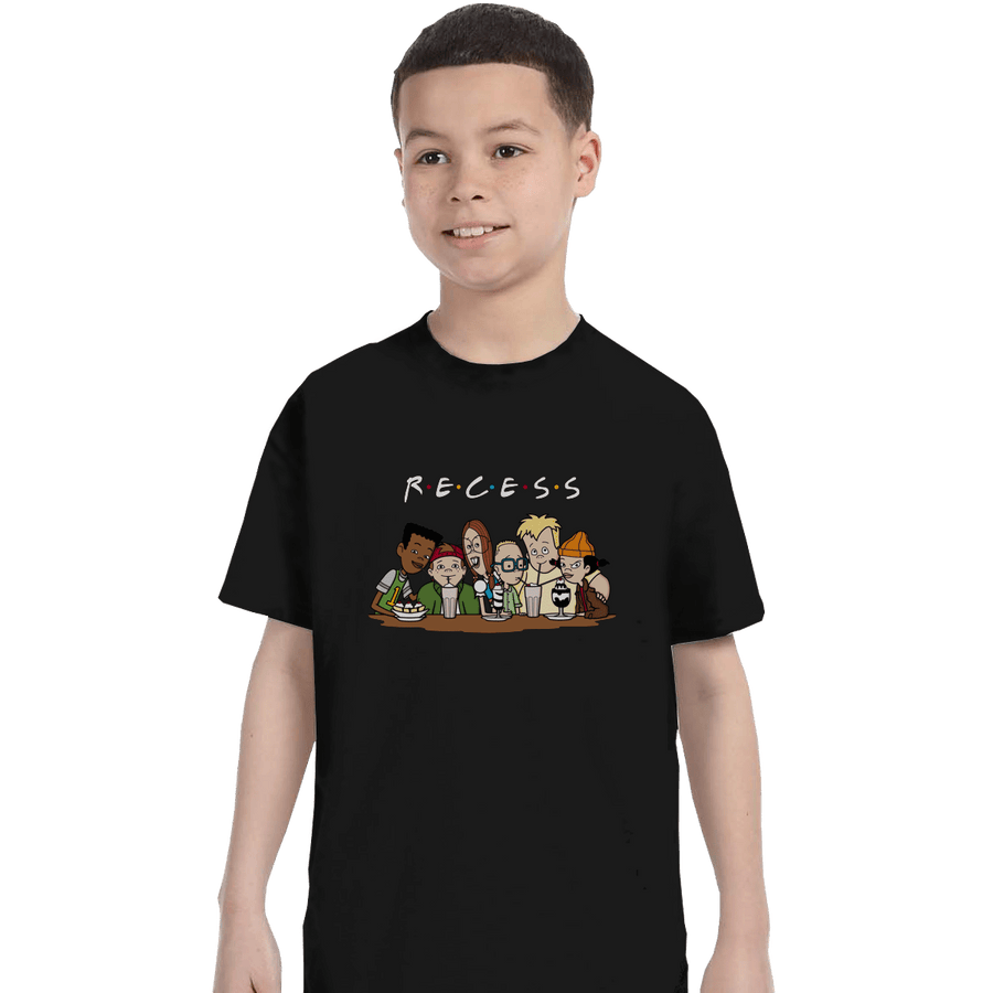 Shirts T-Shirts, Youth / XL / Black Recess