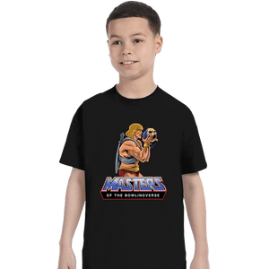 Secret_Shirts T-Shirts, Youth / XS / Black Masters Of The Bowlingverse