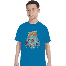 Load image into Gallery viewer, Shirts T-Shirts, Youth / XL / Sapphire Cooking Crossing
