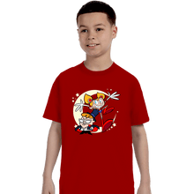 Load image into Gallery viewer, Daily_Deal_Shirts T-Shirts, Youth / XS / Red Sailor&#39;s Laboratory
