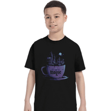 Load image into Gallery viewer, Shirts T-Shirts, Youth / XL / Black A Cup Of Magic
