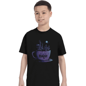 Shirts T-Shirts, Youth / XL / Black A Cup Of Magic