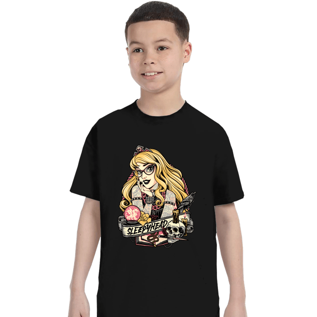 Daily_Deal_Shirts T-Shirts, Youth / XS / Black Rocker Aurora