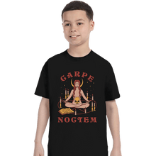 Load image into Gallery viewer, Shirts T-Shirts, Youth / XS / Black Carpe Noctem
