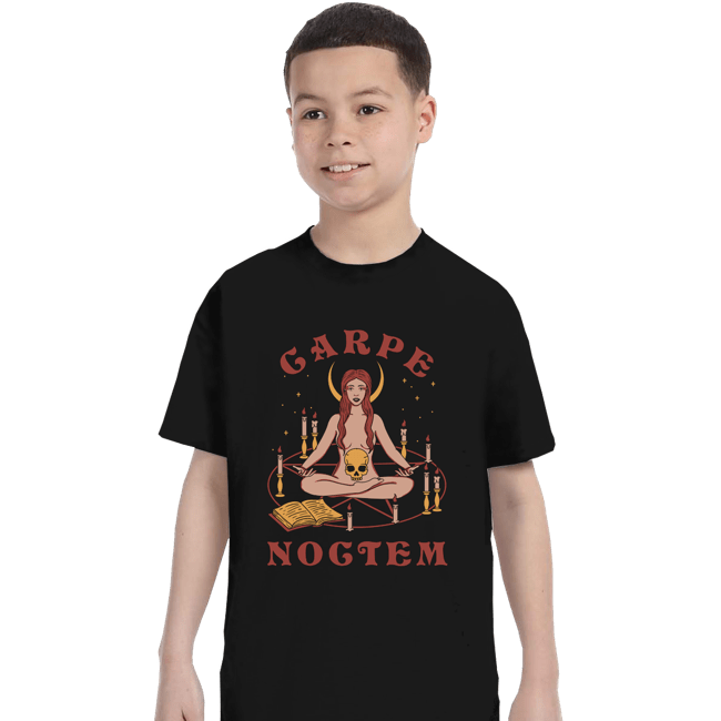 Shirts T-Shirts, Youth / XS / Black Carpe Noctem