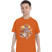 Load image into Gallery viewer, Shirts T-Shirts, Youth / XL / Orange Pumpkin Spice Witch
