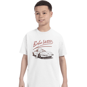 Shirts T-Shirts, Youth / XL / White Boba Vette