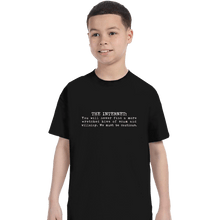 Load image into Gallery viewer, Secret_Shirts T-Shirts, Youth / XS / Black The Internet
