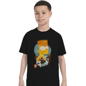 Shirts T-Shirts, Youth / XL / Black Bart Ukiyoe