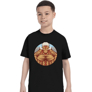 Shirts T-Shirts, Youth / XS / Black Armor Titan