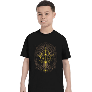 Daily_Deal_Shirts T-Shirts, Youth / XS / Black Golden Rings