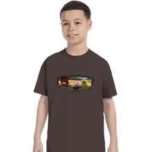 Load image into Gallery viewer, Daily_Deal_Shirts T-Shirts, Youth / XS / Dark Chocolate Classic Road Trip Adventurea
