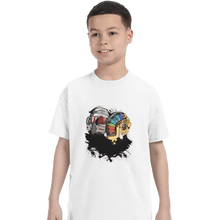 Load image into Gallery viewer, Shirts T-Shirts, Youth / XS / White Robot Touch
