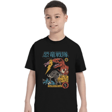 Load image into Gallery viewer, Shirts T-Shirts, Youth / XL / Black DIno Sentai
