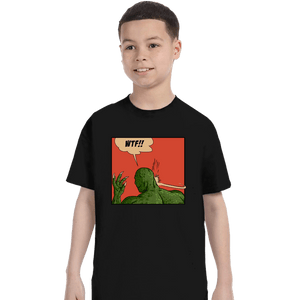 Secret_Shirts T-Shirts, Youth / XS / Black Lizard Slap