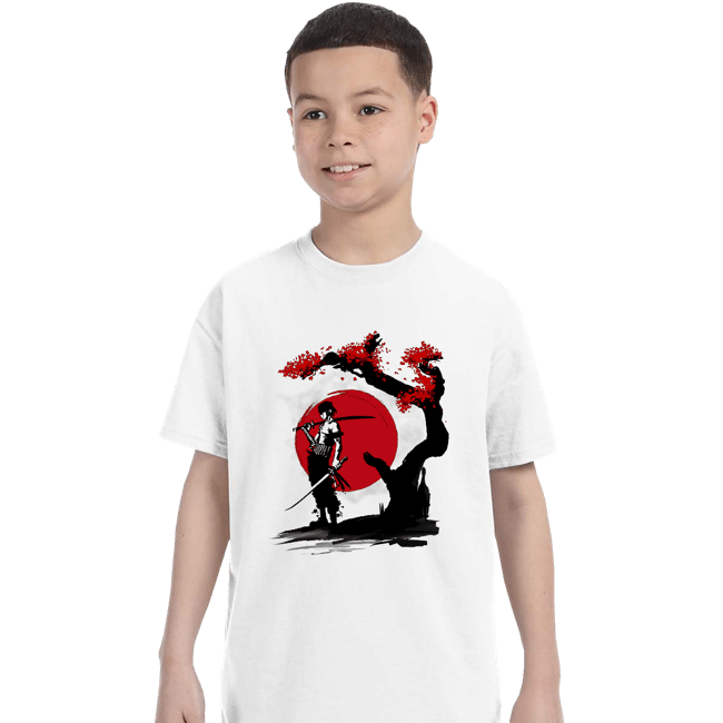 Shirts T-Shirts, Youth / XS / White Swordsman Pirate