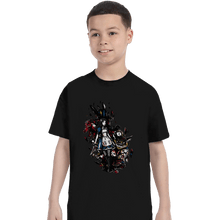 Load image into Gallery viewer, Shirts T-Shirts, Youth / XL / Black Alice in Mad
