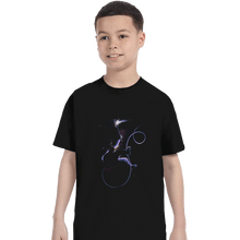 Load image into Gallery viewer, Shirts T-Shirts, Youth / XL / Black Catching Stars
