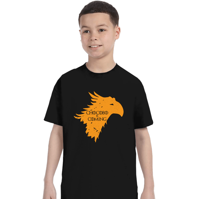 Shirts T-Shirts, Youth / XS / Black Chocobo Is Coming