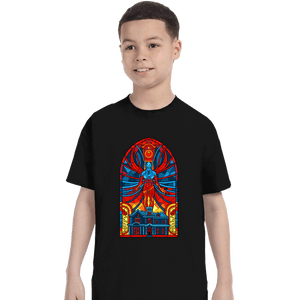 Secret_Shirts T-Shirts, Youth / XS / Black Vecna Glass
