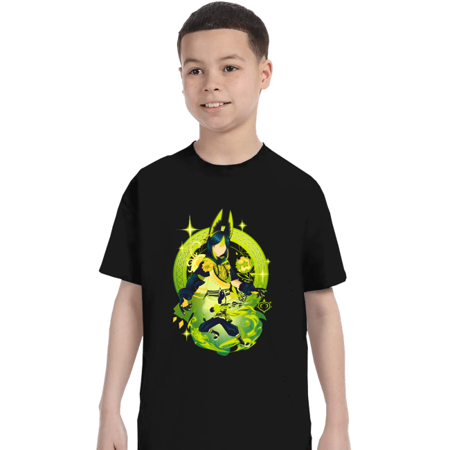 Shirts T-Shirts, Youth / XS / Black Verdant Strider Tighnari