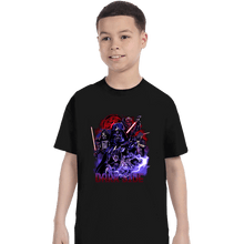 Load image into Gallery viewer, Shirts T-Shirts, Youth / XS / Black Dark Sides
