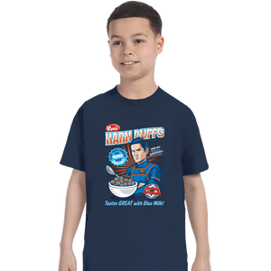 Daily_Deal_Shirts T-Shirts, Youth / XS / Navy Karn Puffs