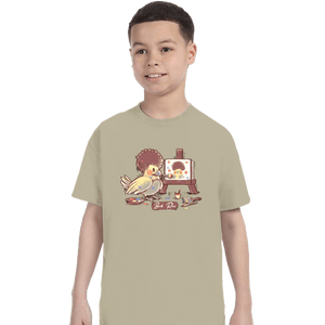 Secret_Shirts T-Shirts, Youth / XS / Sand Birb-Ross