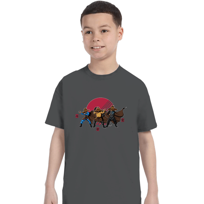 Daily_Deal_Shirts T-Shirts, Youth / XS / Charcoal Straw Hats, Magic, And Kung Fu