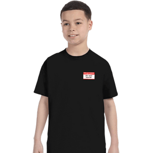 Secret_Shirts T-Shirts, Youth / XS / Black Hello There Kenobi