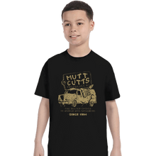 Load image into Gallery viewer, Shirts T-Shirts, Youth / XL / Black Mutt Cuts
