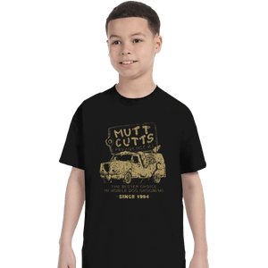 Shirts T-Shirts, Youth / XL / Black Mutt Cuts