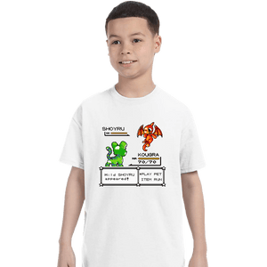 Shirts T-Shirts, Youth / XS / White Neo Pocket Pets