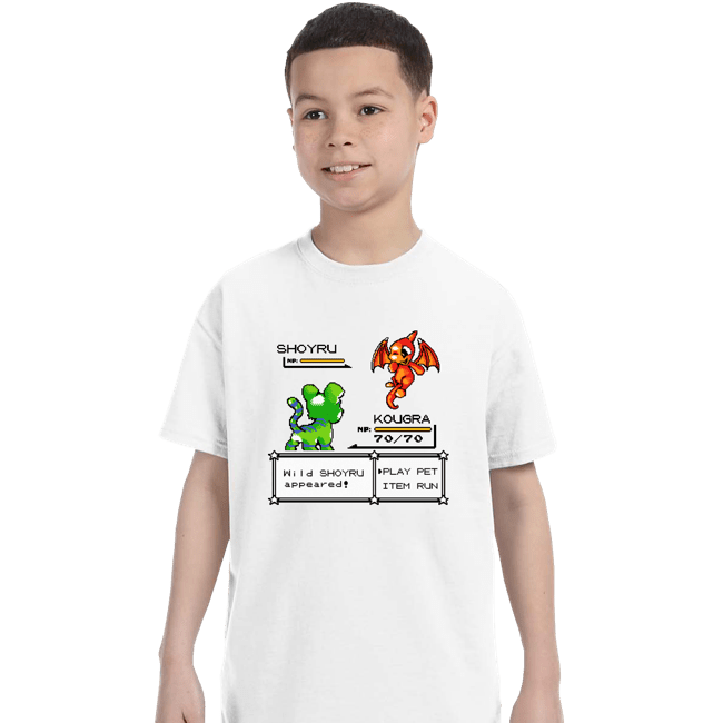 Shirts T-Shirts, Youth / XS / White Neo Pocket Pets