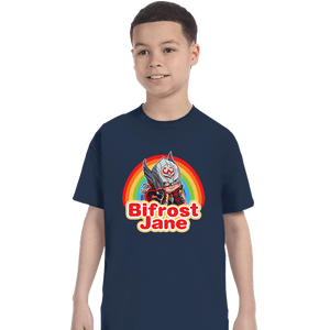 Shirts T-Shirts, Youth / XS / Navy Bifrost Jane