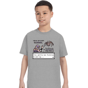 Secret_Shirts T-Shirts, Youth / XS / Sports Grey Pocket Thing