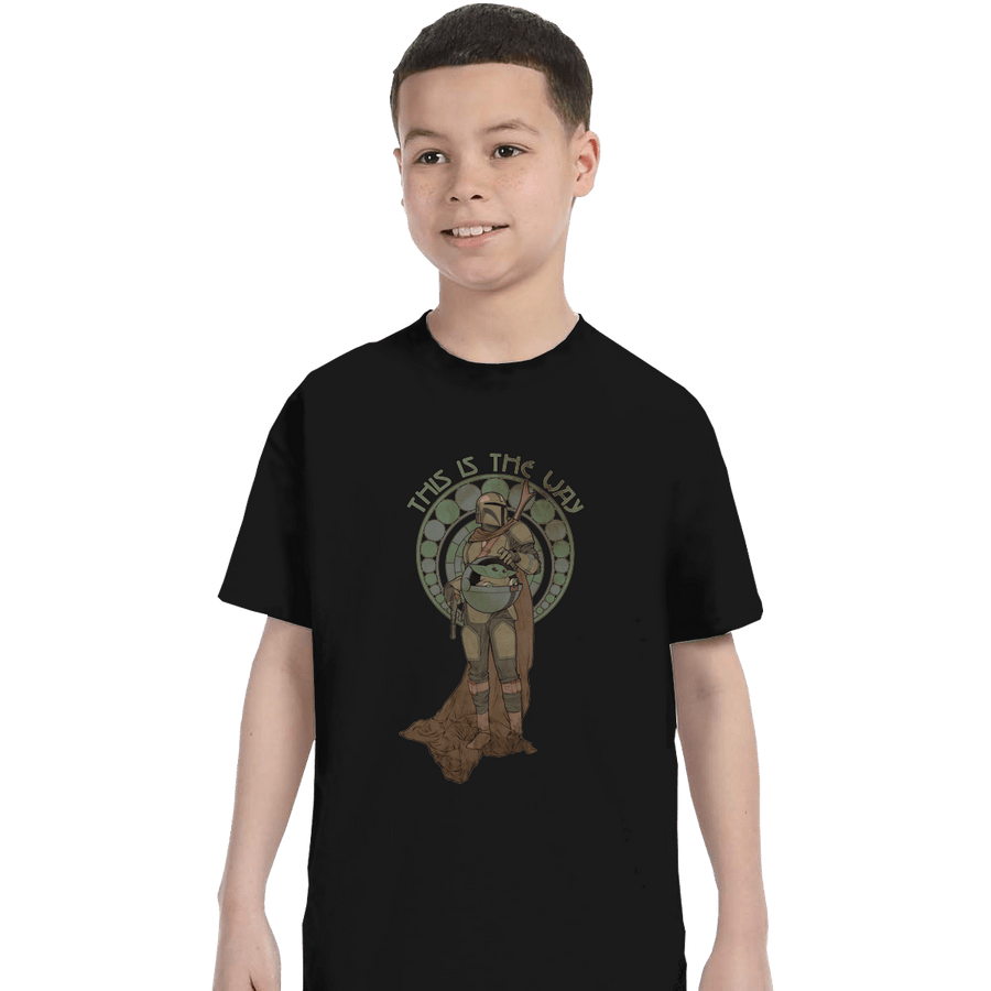Shirts T-Shirts, Youth / XS / Black Mando Nouveau