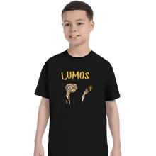 Load image into Gallery viewer, Shirts T-Shirts, Youth / XS / Black Lumos
