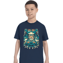Load image into Gallery viewer, Daily_Deal_Shirts T-Shirts, Youth / XS / Navy Fox Of The Stars
