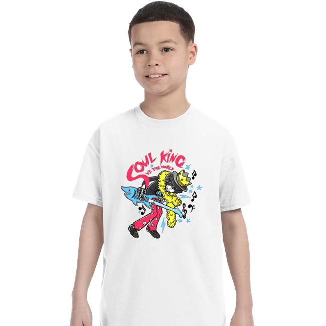 Secret_Shirts T-Shirts, Youth / XS / White Soul King VS The World